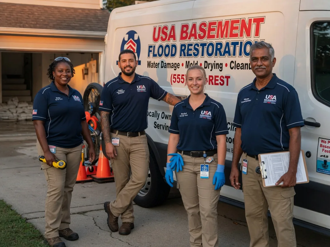 Basement Flood Cleanup company in Johnsonville, IL